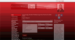 Desktop Screenshot of chattanoogahomes.net